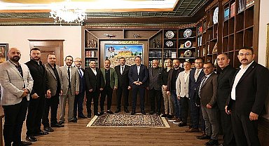 Mhp 'den başkan Savran'a ziyaret