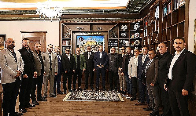 Mhp 'den başkan Savran'a ziyaret