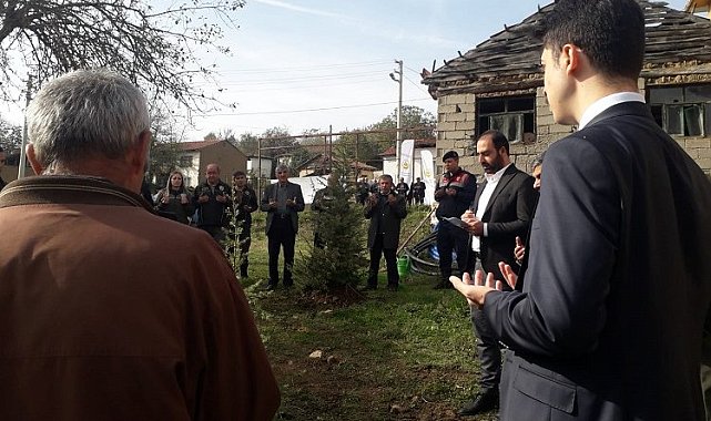 Milli Ağaçlandırma Günü'nde Pazaryeri geleceğe nefes oldu