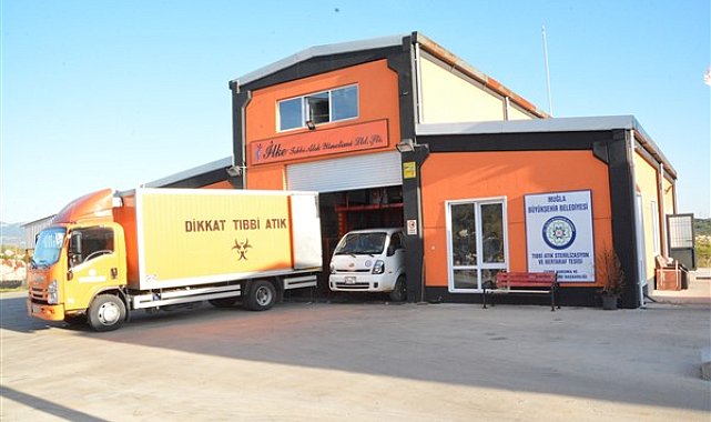 Muğla'da 7 bin 900 ton tıbbi atık evsel atığa dönüştü