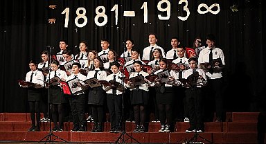 Narlıdere, cumhuriyetimizin kurucusu Atatürk'ü özlem ve saygıyla andı