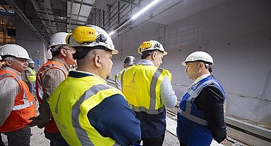 Narlıdere Metrosu'nda sona doğru Soyer: “7 Şubat'ta açacağız
