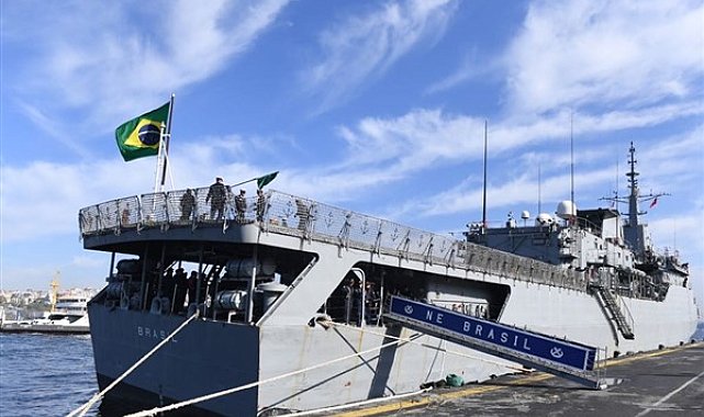 NE Brasil okul gemisi İstanbul’a liman ziyareti gerçekleştirdi