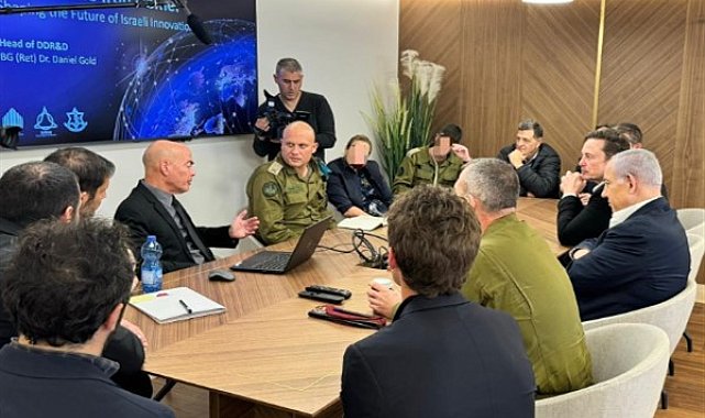 Netanyahu, Elon Musk ile Knesset ofisinde bir araya geldi