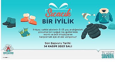 Nevşehir belediyesi'nden ihtiyaç sahibi ailelere mont ve bot desteği