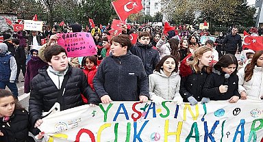 Nilüfer'de söz çocukların