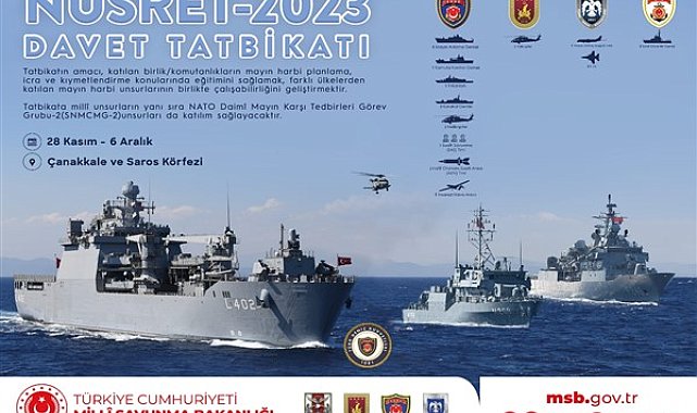 Nusret 2023 Davet Tatbikatı başladı