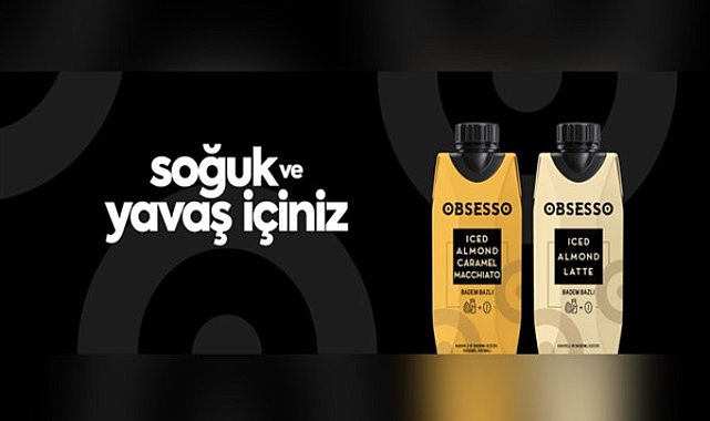 OBSESSO’dan iki badem sütlü yenilikçi lezzet seçeneği