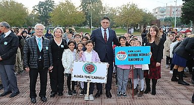 Öğretmenler Günü Aliağa'da Kutlandı