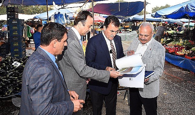 Osmangazi'nin modern pazar alanlarına yenisi ekleniyor