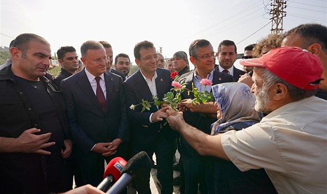 Özel ve İmamoğlu Hatay’da