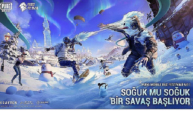 PUBG MOBILE 2.9 güncellemesi ile Buz Festivali resmen başlıyor