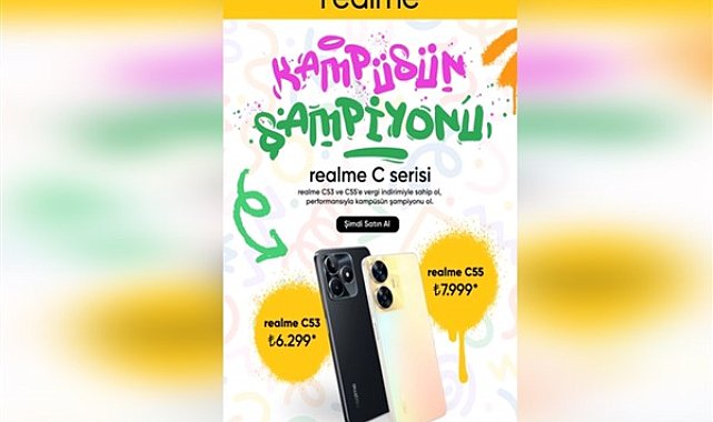realme C55 ve C53 ‘Vergisiz telefon’ kapsamına dahil oldu