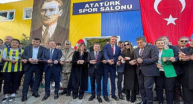 Saran group cumhuriyetin 100. yılında 25'inci spor salonunu şırnak'ta açtı 