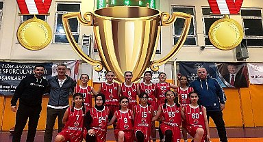 Saray'ın kızçeleri Tekirdağ ikincisi oldu