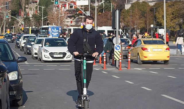 Scooter hız sınırı 5 ilçede 12.5 km saat oldu