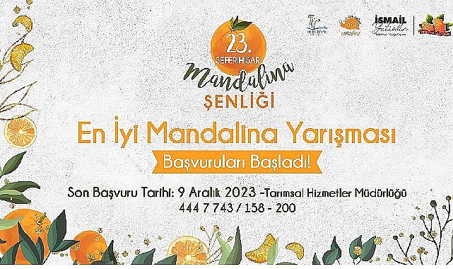 Seferihisar turuncu bayrama hazırlanıyor