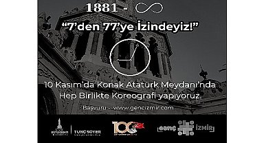 Sen de koreografiye katıl 7'den 77'ye İzindeyiz
