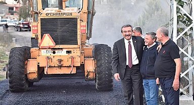 Soner Çetin'e Salbaş'ta davul-zurnalı karşılama