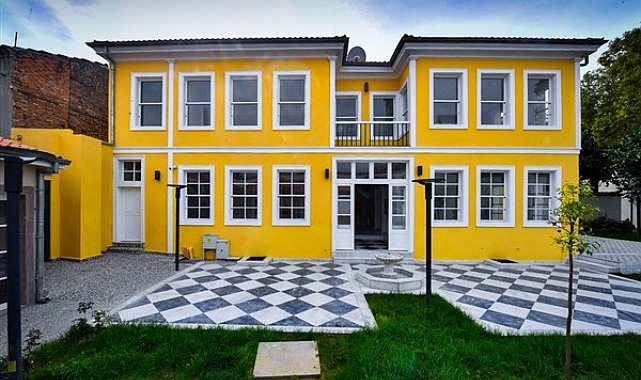 Tarihi Carfi Köşkü görkemli günlerine döndü