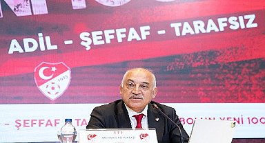 TFF Başkanı Büyükekşi: “Türk Futboluna İstikrarlı Ve Sürdürülebilir Başarılar Getirmek İçin Ant İçtik