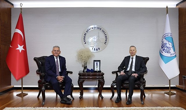 Ticaret Bakan Yardımcısı Ağar’dan Başkan Büyükkılıç’a ziyaret