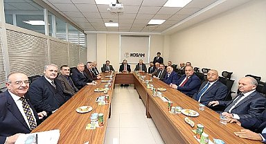 “TOBB Başkanı Hisarcıklıoğlu, KOSAM'ı Ziyaret Etti