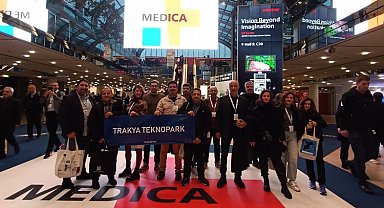 Trakya Teknopark'tan Medica Dusseldorf'a çıkarma