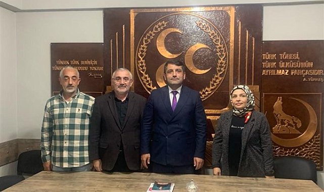 Tüm Çay İş Sendikası'ndan MHP Rize İl Başkanı Alkan'a ziyaret