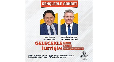 Ünlü spor spikeri gölcük'te gençlerle buluşacak