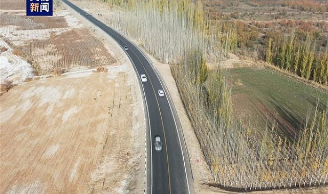 Xinjiang'ın kırsal bölgelerinde ilk 10 ayda 6 bin 969 kilometre yol inşa edildi