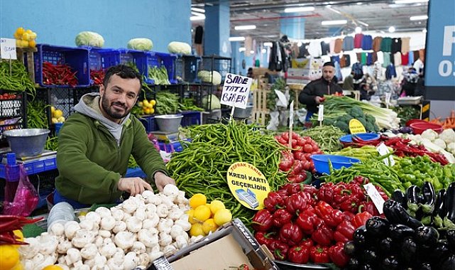 Yakuplu ve Marmara pazarları yeni kapalı alanda yerini aldı