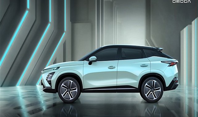 Yeni yüzde 100 elektrikli Chery OMODA 5 EV tasarımıyla fark yaratıyor