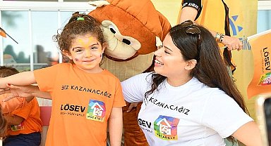 Yenişehir Belediyesi ve LÖSEV'den çocuklara özel şenlik