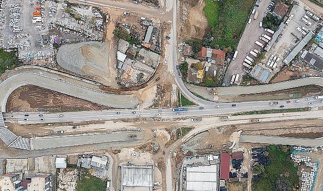 Yeşilova-Solaklar Kavşağı'nda ilerleme %60
