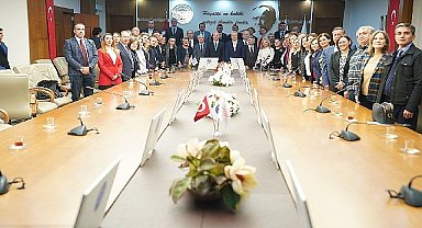 YÖK Başkanı Prof. Dr. Özvar EÜ Senato toplantısına katıldı
