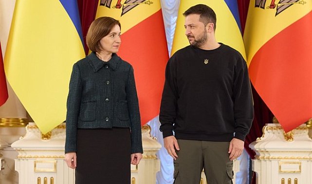 Zelenski: “Moldova'nın Ukrayna'ya verdiği desteği takdir ediyorum”