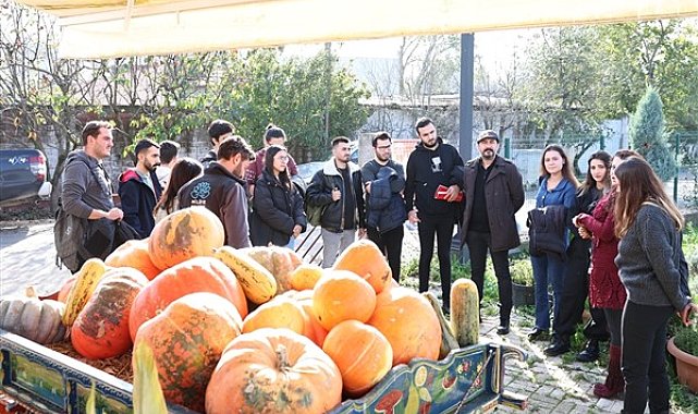 Ziraat Fakültesi öğrencileri kompost üretimi için Nilüfer Belediyesi’nden eğitim aldı