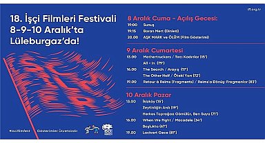 18 İşçi Filmleri Festivali LYSA'da