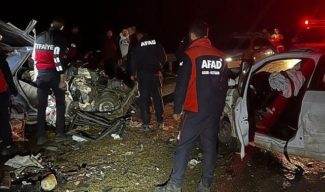 Adıyaman'da feci kaza: 3 ölü