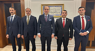 Atanamayan Uzmanlar Derneği Genel Başkanı Sayın DR.Fatih ERBAKAN'ı  ziyaret etti