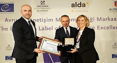 Bağcılar Belediyesi “Avrupa Yönetişim Mükemmelliği Markası
