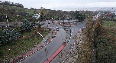 Başiskele'deki yeni kavşakla trafiğe düzen geldi
