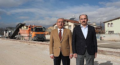 Başkan Altay ve Başkan Kavuş Necmettin Erbakan Caddesi'ni İnceledi