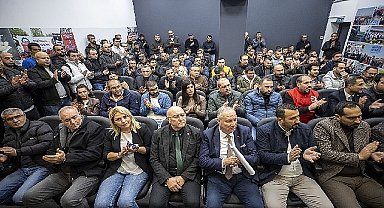 Başkan Batur'a bir destek de emekçilerden