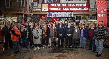 Başkan Batur, CHP ilçe örgütleriyle kucaklaştı