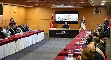 Başkan Böcek 2023'ün son koordinasyon toplantısını gerçekleşirdi