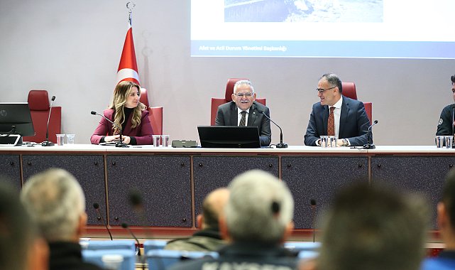 Başkan Büyükkılıç, AFAD Akrediteli Kentsel Arama Kurtarma Ekipleri Eğitimi'ne katıldı