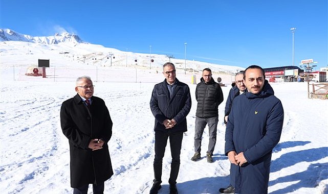 Başkan Büyükkılıç: “Erciyes, Türkiye’deki yegane kayak merkezlerinden biri”