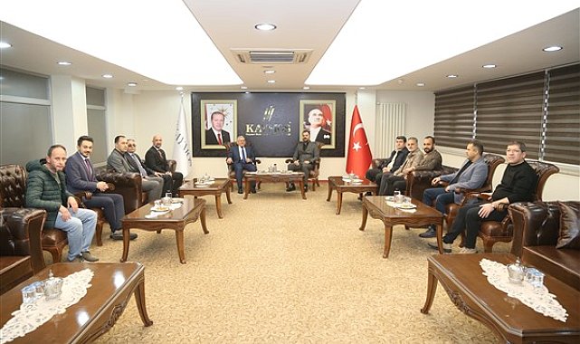 Başkan Büyükkılıç, KAYMOS' u ziyaret etti